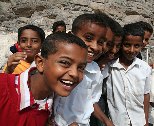 06  Schoolboys, Aden, Yemen
